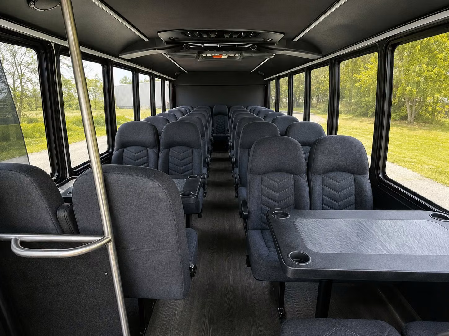 20 passenger minibus interior