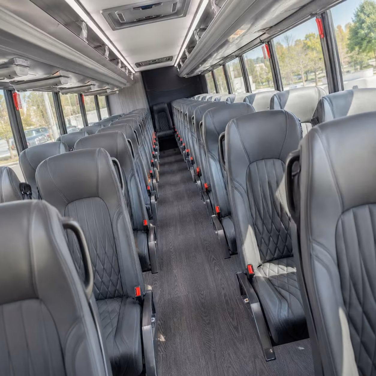 25 passenger minibus inside