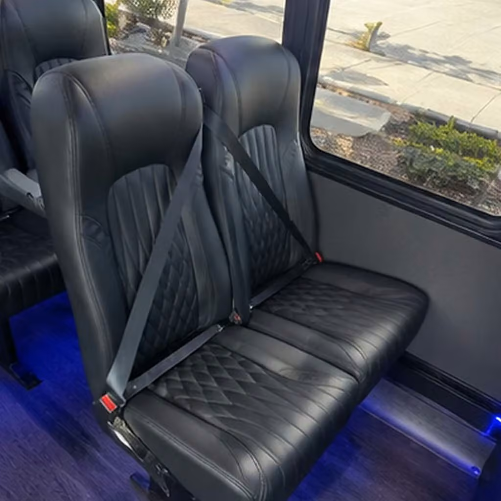 30 passenger minibus interior