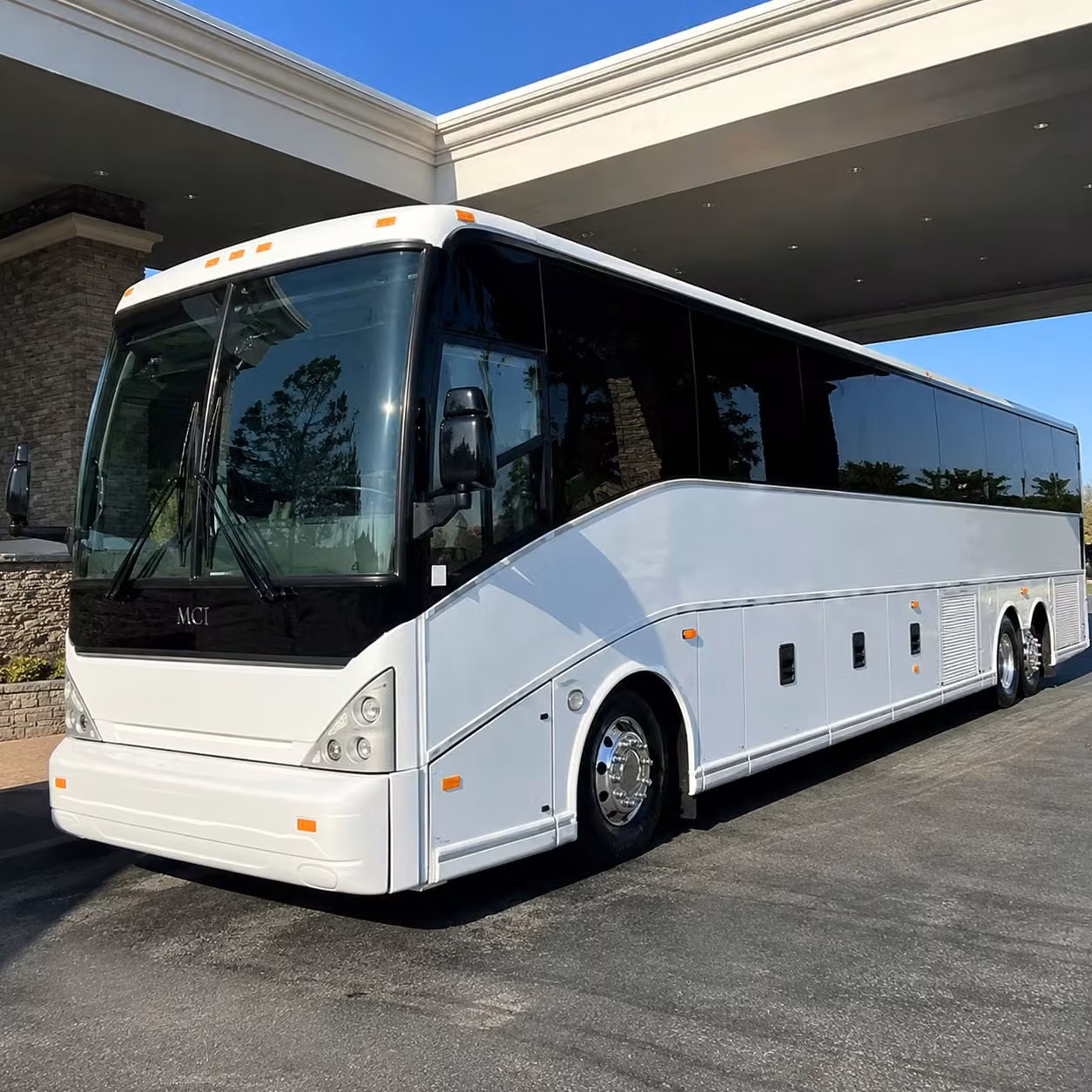 56 passenger charter bus