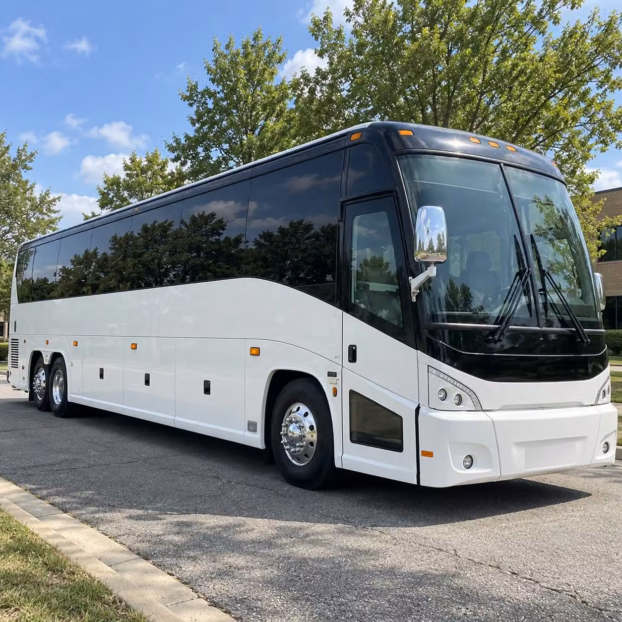 inglewood charter bus rental exterior