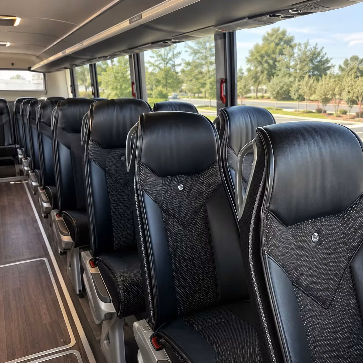 inglewood charter bus rental inside