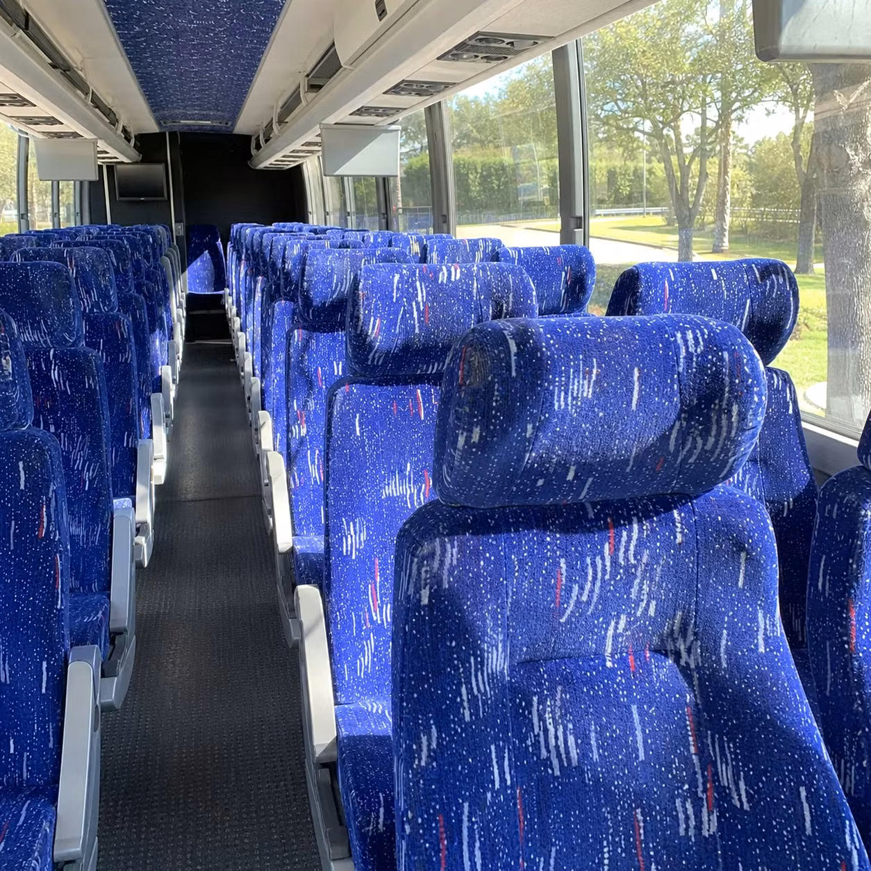 inglewood charter bus rental interior
