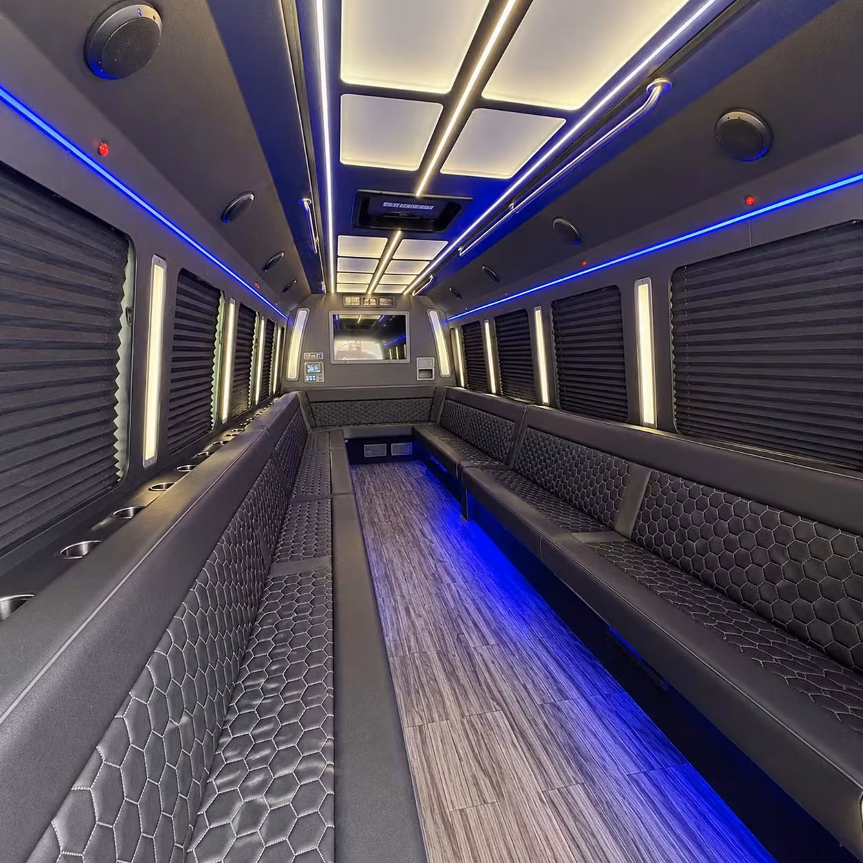 party bus interior