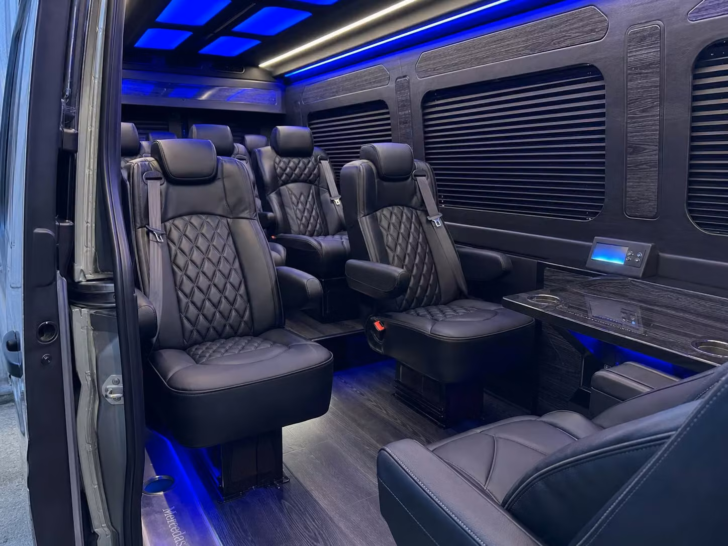 sprinter van transportation for groups and events across inglewood